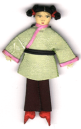 Dolls with bound feet
